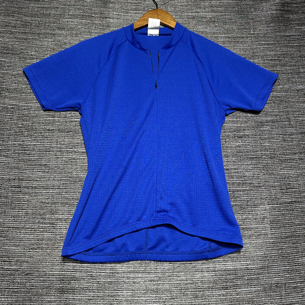 REI Cycling Jersey Vintage Women's M Blue Made in USA